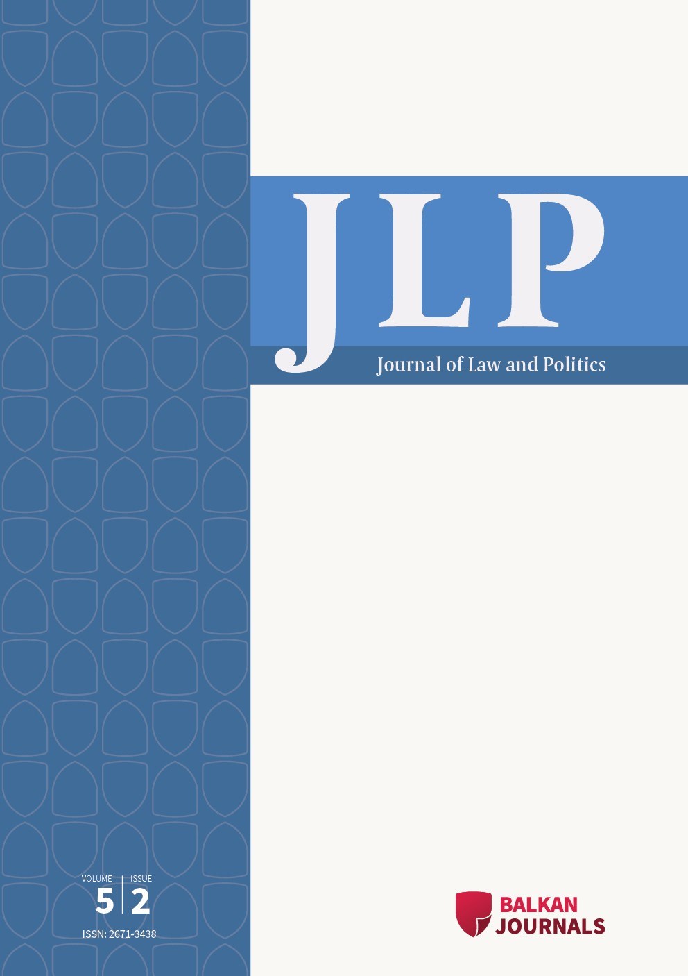 Cover of Volume 5, Issue 2